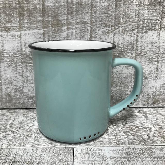 Mug Enamel Look - Mint Green